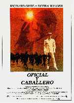 carátula carteles de Oficial Y Caballero - V2