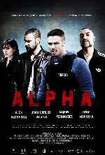 carátula carteles de Alpha - 2012