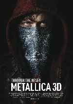carátula carteles de Metallica 3d - Through The Never