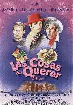 carátula carteles de Las Cosas Del Querer