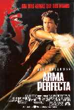 carátula carteles de Arma Perfecta - 1991