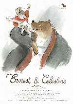 carátula carteles de Ernest & Celestine