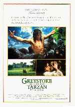carátula carteles de Greystoke - La Leyenda De Tarzan El Rey De Los Monos