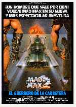 carátula carteles de Mad Max 2 - El Guerrero De La Carretera