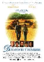 carátula carteles de De Ratones Y Hombres - 1992