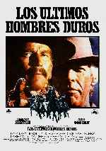 carátula carteles de Los Ultimos Hombres Duros