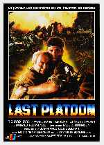 carátula carteles de Last Platoon