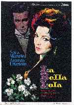 carátula carteles de La Bella Lola