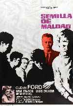carátula carteles de Semilla De Maldad - 1955 - V2
