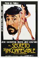 carátula carteles de El Secreto Inconfesable De Un Chico Bien - V2