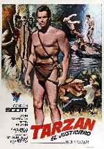 carátula carteles de Tarzan El Justiciero