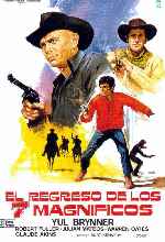 carátula carteles de El Regreso De Los Siete Magnificos