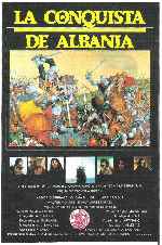 carátula carteles de La Conquista De Albania
