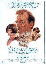 carátula carteles de El Filo De La Navaja - 1984