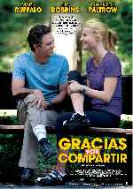 carátula carteles de Gracias Por Compartir