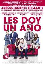 carátula carteles de Les Doy Un Ano