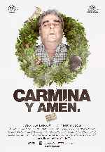 carátula carteles de Carmina Y Amen - V2