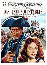 carátula carteles de Los Inconquistables