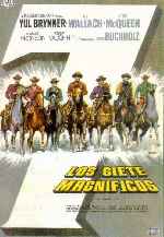 cartula carteles de Los Siete Magnificos - 1960 - V2