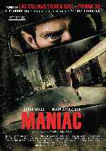 carátula carteles de Maniac - 2012
