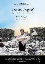carátula carteles de Pie De Pagina - V2