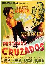 carátula carteles de Destinos Cruzados
