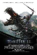 carátula carteles de Transformers - La Era De La Extincion - V2