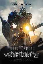 carátula carteles de Transformers - La Era De La Extincion - V3 