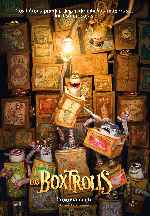 carátula carteles de Los Boxtrolls