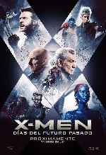 cartula carteles de X-men - Dias Del Futuro Pasado - V2