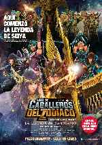 carátula carteles de Los Caballeros Del Zodiaco - La Leyenda Del Santuario