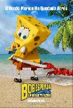 carátula carteles de Bob Esponja - Un Heroe Fuera Del Agua