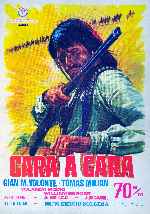 carátula carteles de Cara A Cara - 1967
