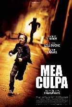 carátula carteles de Mea Culpa