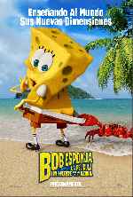 carátula carteles de Bob Esponja - Un Heroe Fuera Del Agua - V02