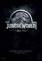 cartula carteles de Jurassic World