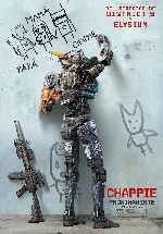 carátula carteles de Chappie