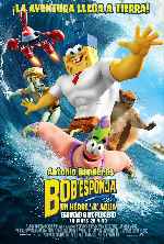 carátula carteles de Bob Esponja - Un Heroe Fuera Del Agua - V06