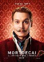 carátula carteles de Mortdecai - V2