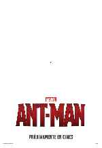 cartula carteles de Ant-man