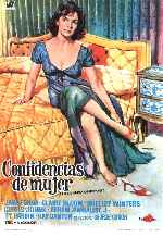carátula carteles de Confidencias De Mujer