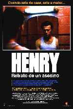 carátula carteles de Henry - Retrato De Un Asesino
