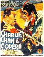 carátula carteles de Charlie Chan  A  Lopera