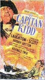 carátula carteles de El Capitan Kidd - V3