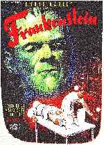 carátula carteles de Frankenstein - 1931 - V2
