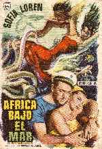 carátula carteles de Africa Bajo El Mar