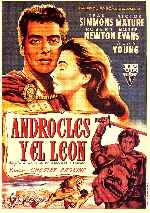 carátula carteles de Androcles Y El Leon - V2