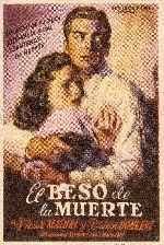 carátula carteles de El Beso De La Muerte - 1947
