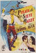carátula carteles de El Pirata De Los Siete Mares