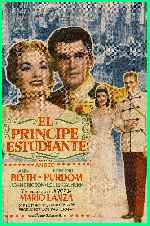 carátula carteles de El Principe Estudiante - 1927